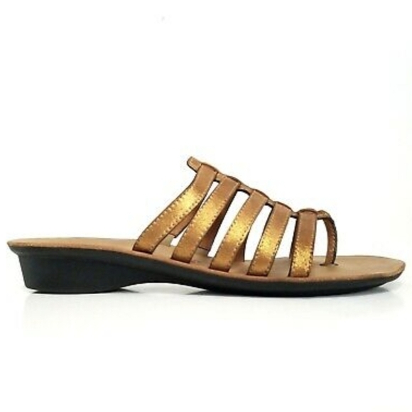 Paul Green Wilma munched sandals flats flip flop Strappy sz UK 5.5 US 8 - Picture 1 of 11